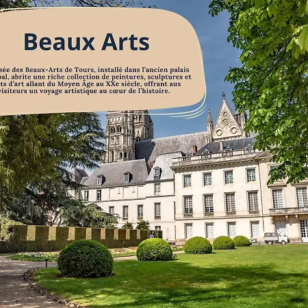 Lumineux - Balcon - Bureau - Gare A Proximite Apartamento Tours