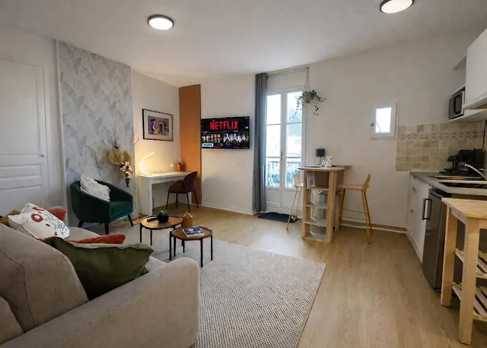 Le Palissy - Gare à 100m - Balcon - Wifi - Bureau * Tours